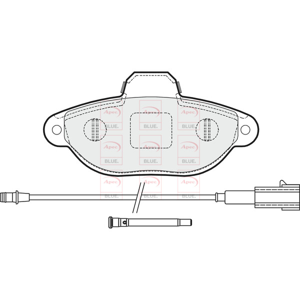 BRAKE PADS (FRONT) (R90) image