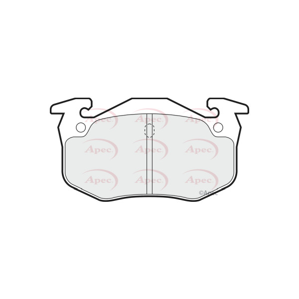 APEC BRAKE PADS (REAR) (R90) image