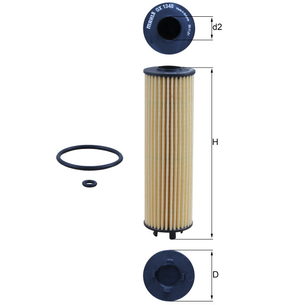 OIL FILTER - ELEMENT image