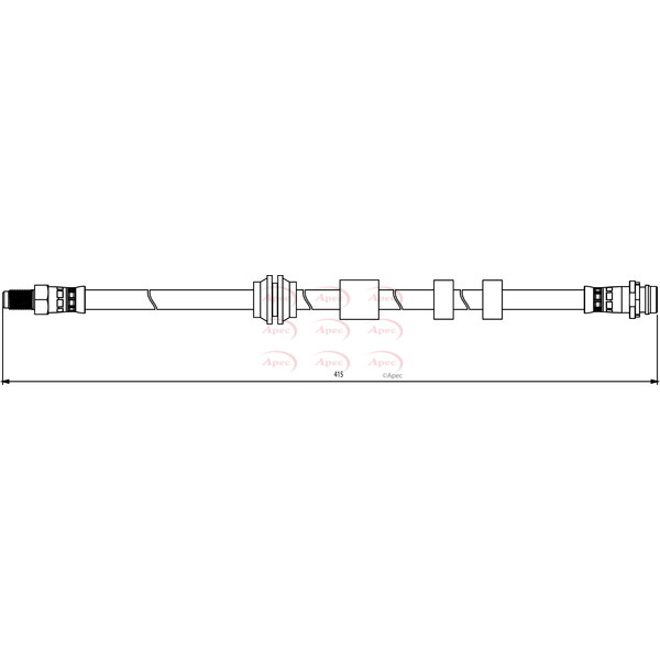 APEC BRAKE HOSE image