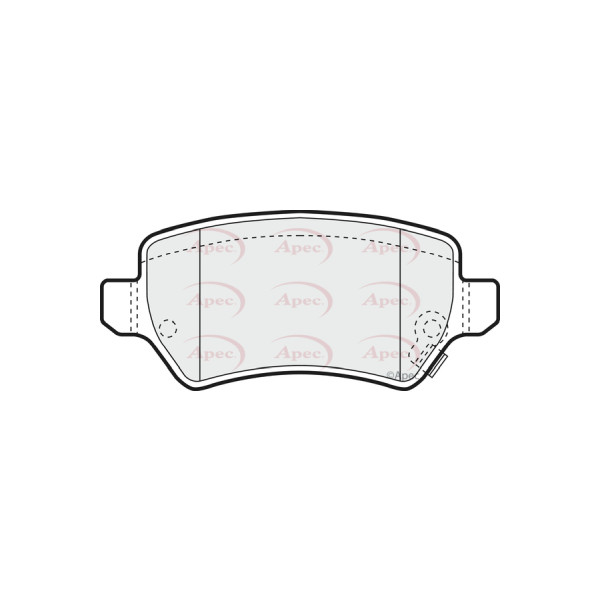 APEC BRAKE PADS (REAR) (R90) image