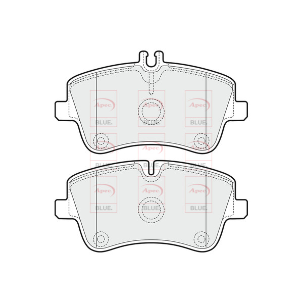 BRAKE PADS (FRONT) (R90) image