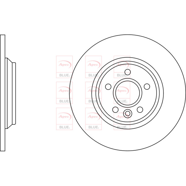 BRAKE DISC (REAR) (SINGLE) image