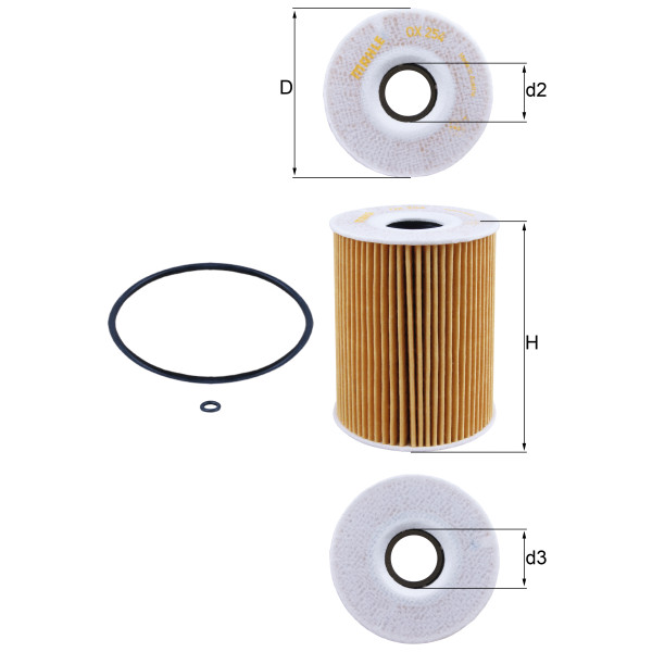 OIL FILTER - ELEMENT image