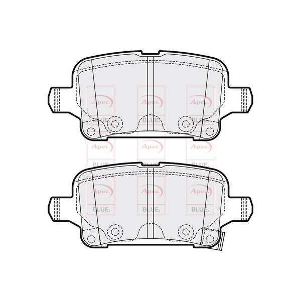 BRAKE PADS (REAR) (R90) image
