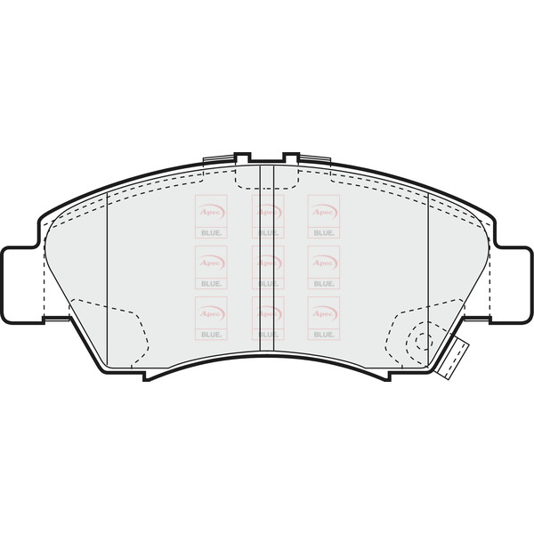 BRAKE PADS (FRONT) (R90) image