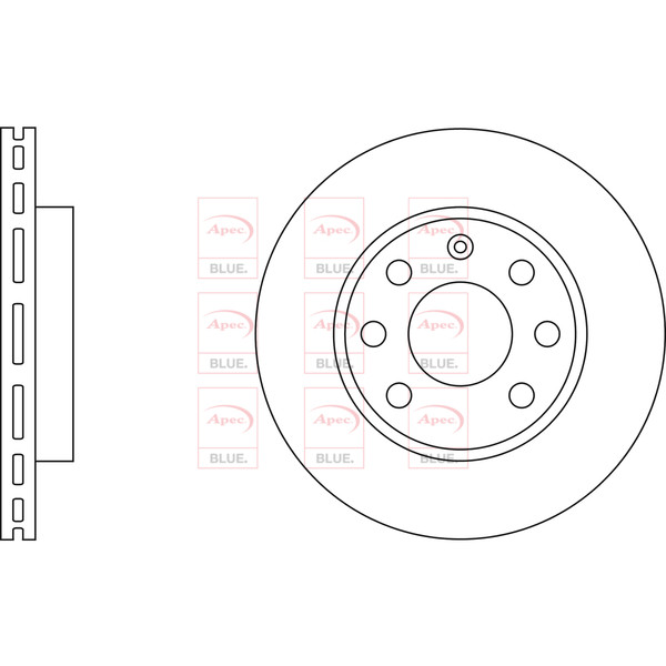 BRAKE DISC (FRONT) (SINGLE) image