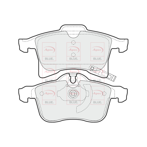 BRAKE PADS (FRONT) (R90) image