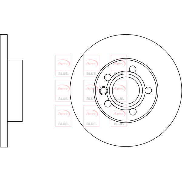 BRAKE DISC (FRONT) (SINGLE) image