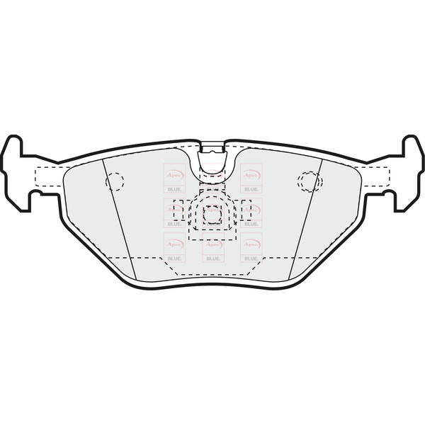 BRAKE PADS (REAR) (R90) image
