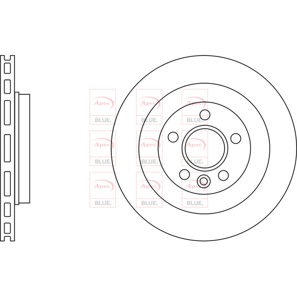 BRAKE DISC (REAR) (SINGLE) image