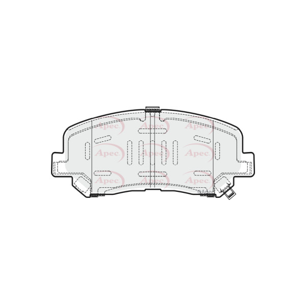 APEC BRAKE PADS (FRONT) (R90) image