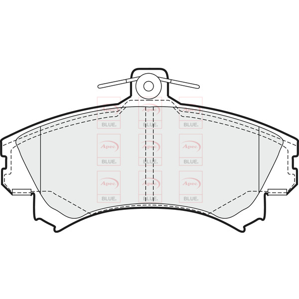 BRAKE PADS (FRONT) (R90) image