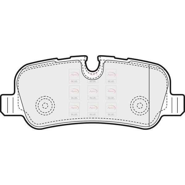 BRAKE PADS (REAR) (R90) image