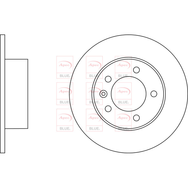 BRAKE DISC (REAR) (SINGLE) image