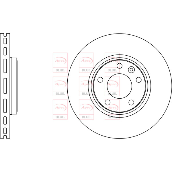 BRAKE DISC (FRONT) (SINGLE) image