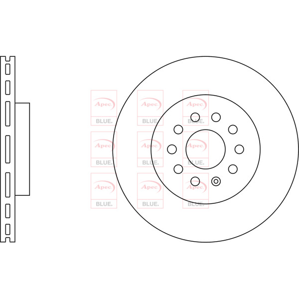 BRAKE DISC (FRONT) (SINGLE) image