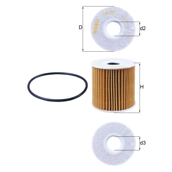 OIL FILTER - ELEMENT image