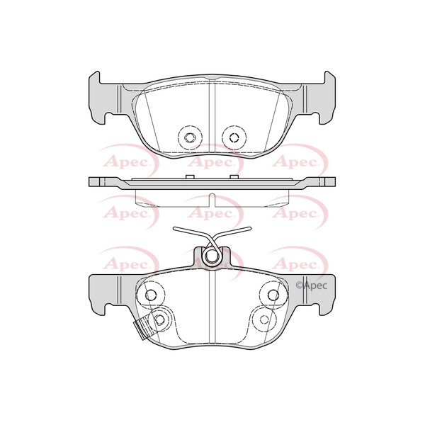 APEC BRAKE PADS (FRONT) (R90) image