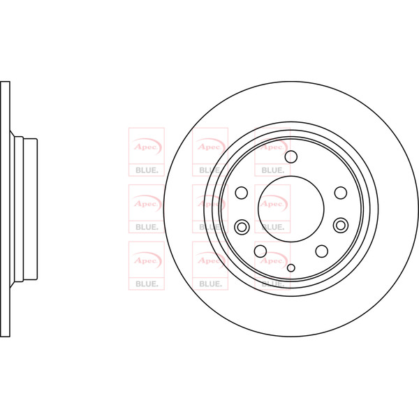 BRAKE DISC (REAR) (SINGLE) image