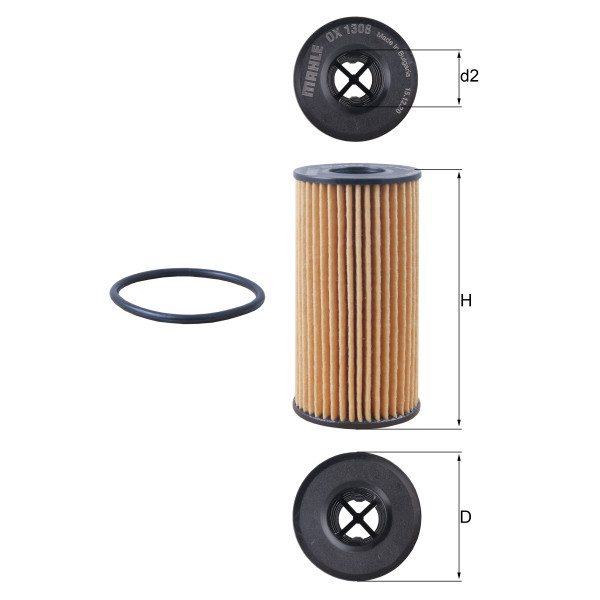 OIL FILTER - ELEMENT image