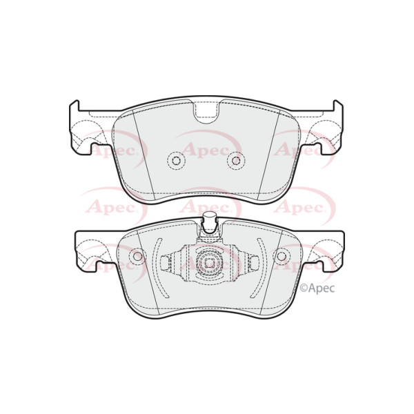 APEC BRAKE PADS (FRONT) (R90) image