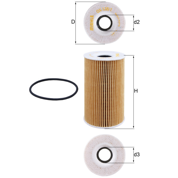 OIL FILTER - ELEMENT image