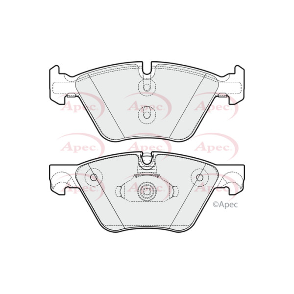 APEC BRAKE PADS (FRONT) (R90) image