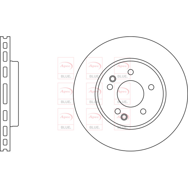 BRAKE DISC (FRONT) (SINGLE) image