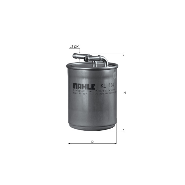 FUEL FILTER - IN-LINE image