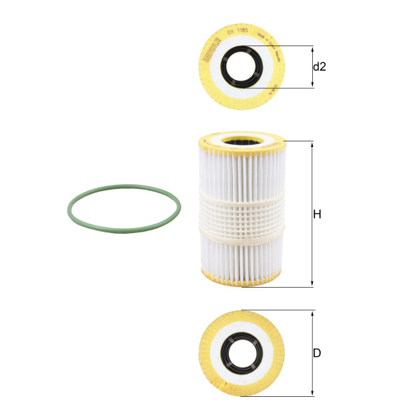 OIL FILTER - ELEMENT image
