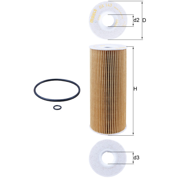 OIL FILTER - ELEMENT image