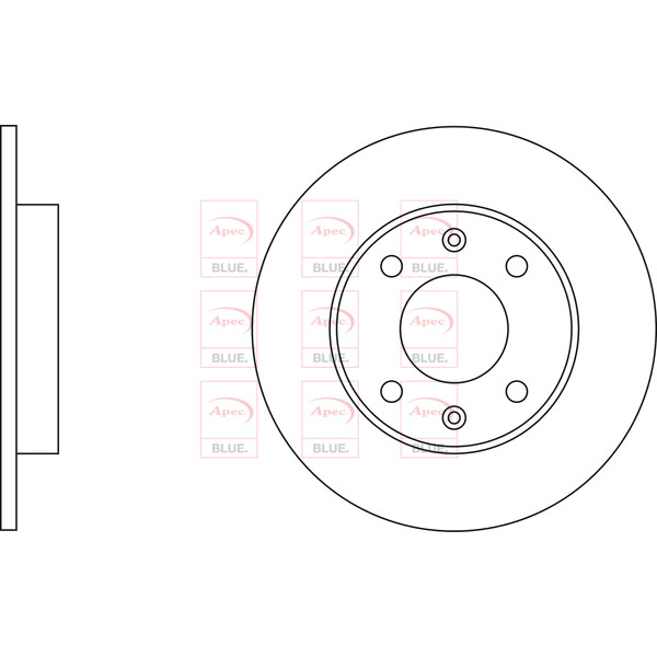BRAKE DISC (FRONT/REAR) (SINGLE) image