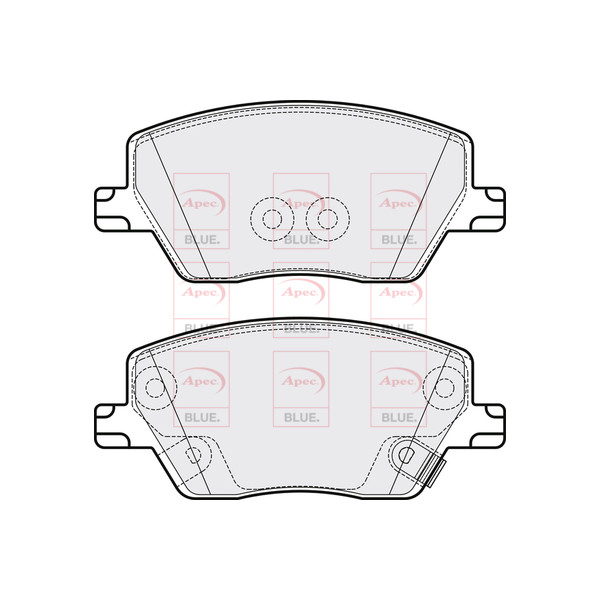 BRAKE PADS (FRONT) (R90) image