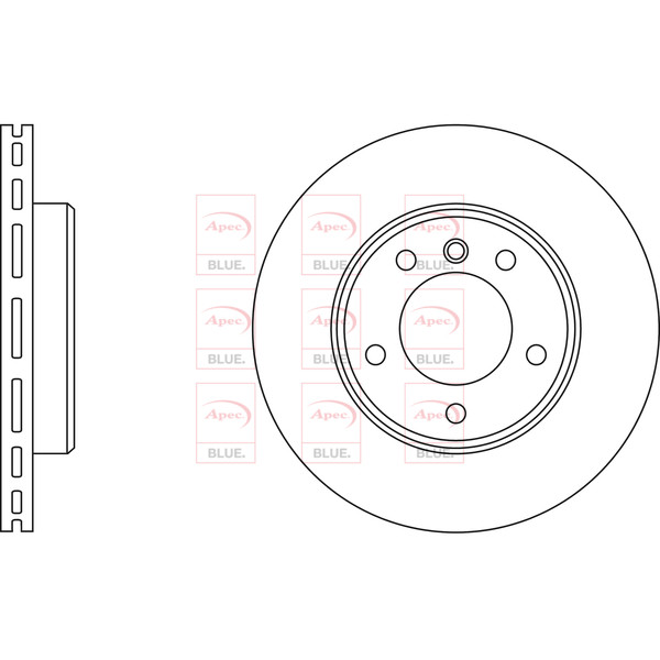 BRAKE DISC (FRONT) (SINGLE) image