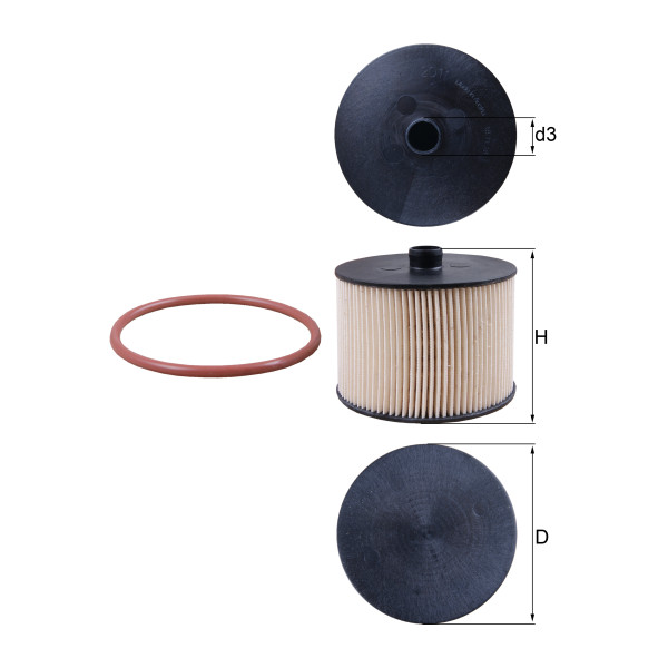 FUEL FILTER - ELEMENT image