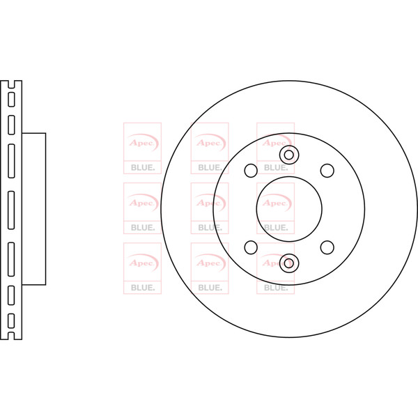 BRAKE DISC (FRONT) (SINGLE) image