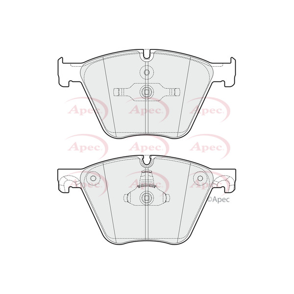 APEC BRAKE PADS (FRONT) (R90) image
