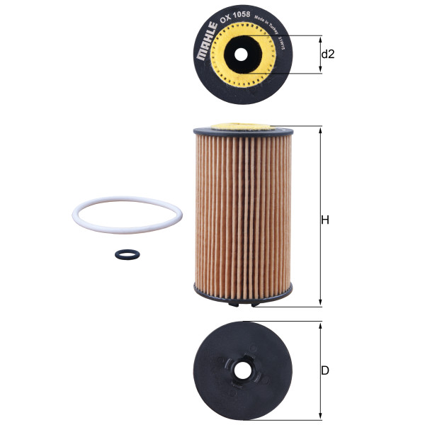 OIL FILTER - ELEMENT image