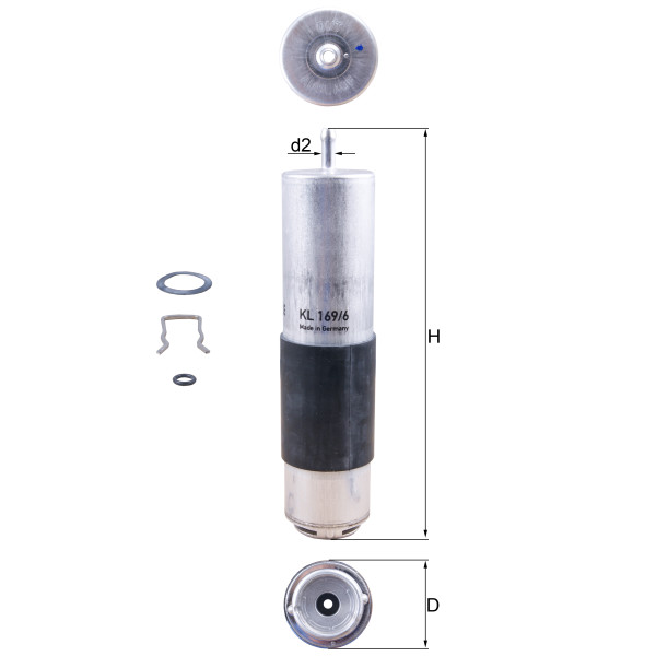 FUEL FILTER - IN-LINE image