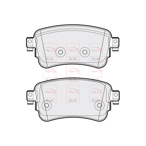 BRAKE PADS (REAR) (R90) image