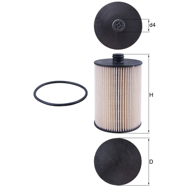 FUEL FILTER - ELEMENT image