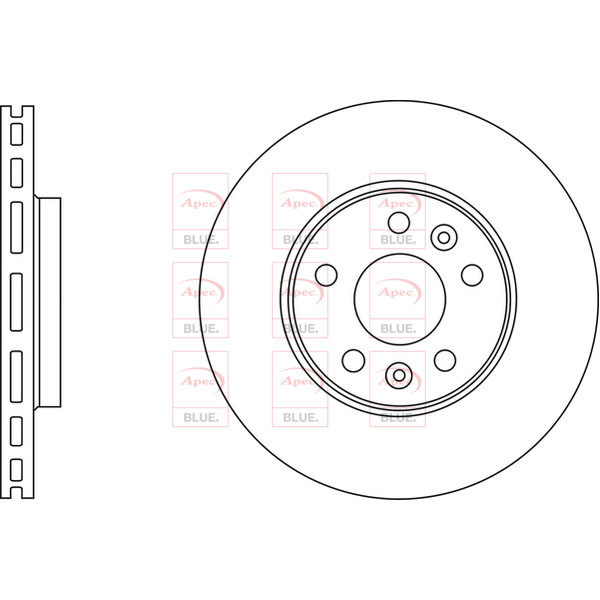 BRAKE DISC (FRONT) (SINGLE) image