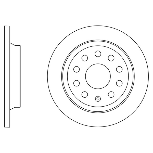 BRAKE DISC (REAR) (SINGLE) image