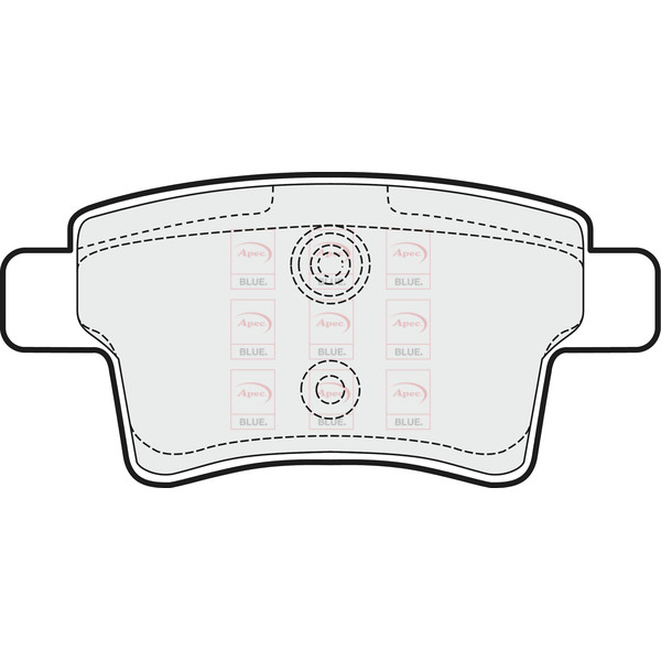 BRAKE PADS (REAR) (R90) image