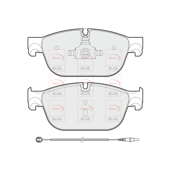 BRAKE PADS (FRONT) (R90) image