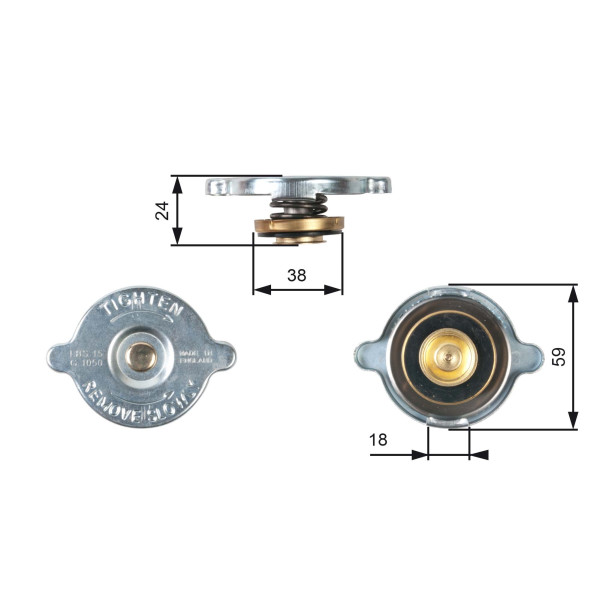 RADIATOR CAP image