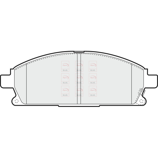 BRAKE PADS (FRONT) (R90) image