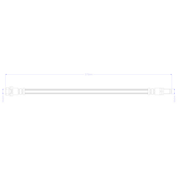 BRAKE HOSE (REAR) - FORD image