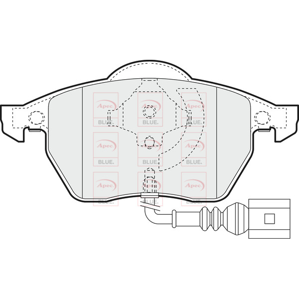 BRAKE PADS (FRONT) (R90) image